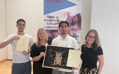 Kreativität mit Tiefgang: Bochumer Schüler gewinnen Preis mit Upcycling-Kunstwerk